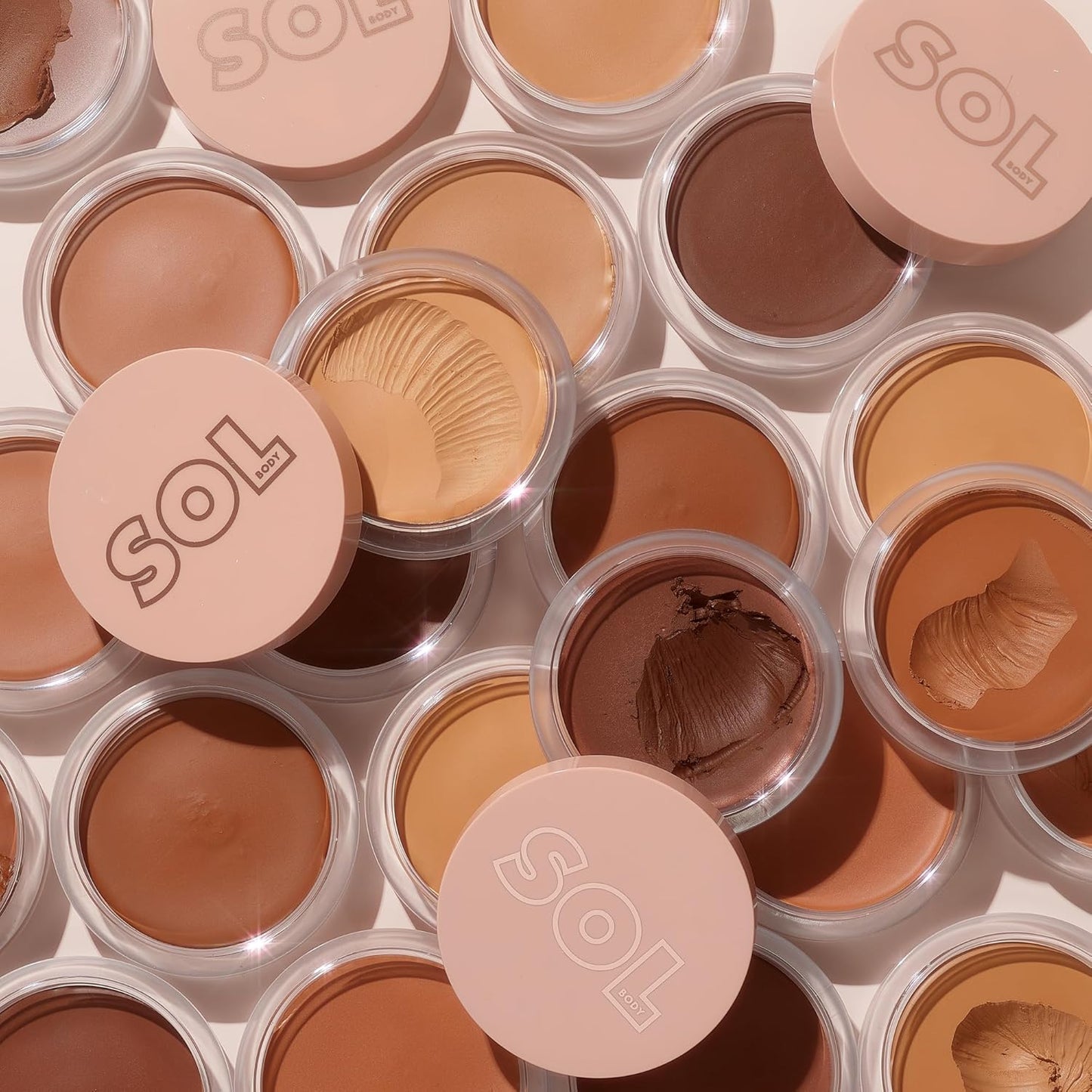 ColourPop SOL Face & Body Bronzing Balm Makeup Bronzer - Vegan, Cream Bronzer for a Natural Glow, Blurring Finish & Buildable Coverage - Glowy Summer Makeup - Light (1.1 oz)