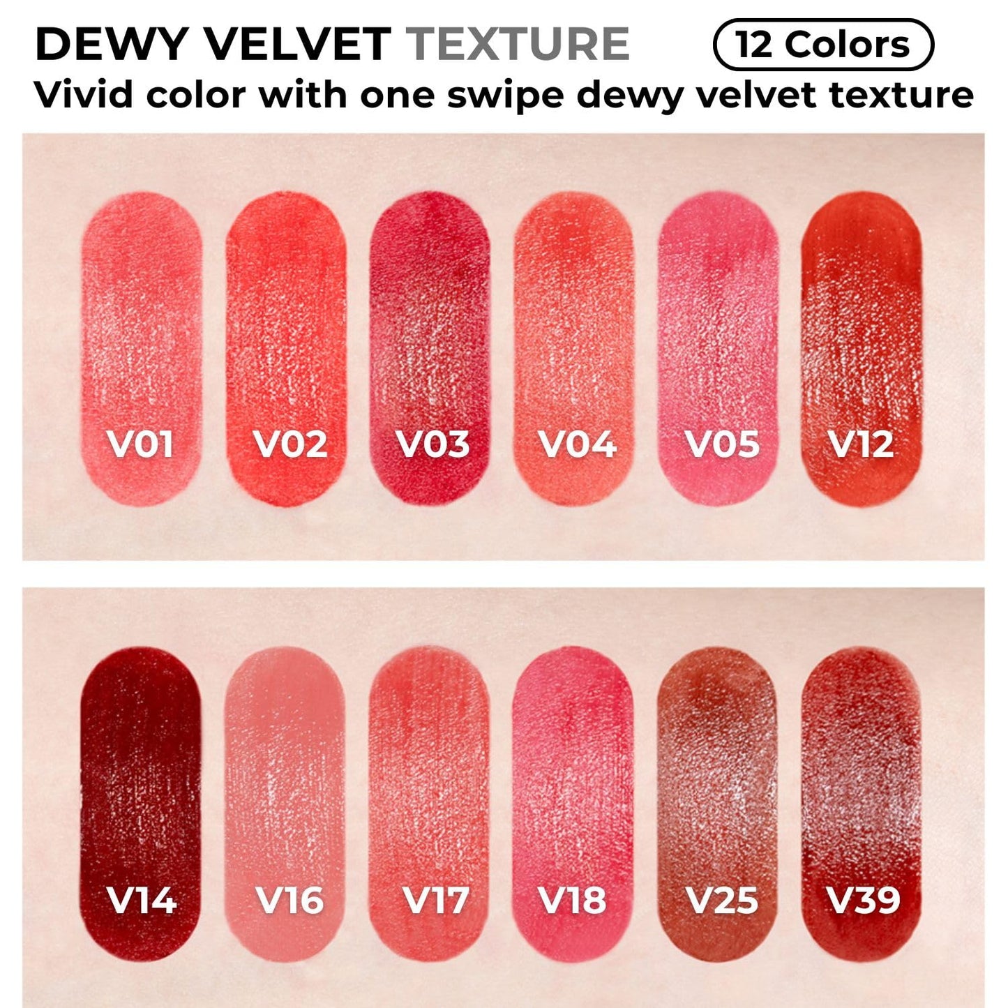 BBIA Last Velvet Tint NEW - Soft Creamy Matte Finish Lip Stain, Blur Effect & Velvety Texture, Long-Lasting, High Pigment, Non-Drying, Vegan, Korean Lip Makeup (V36 FEIGN COOL, Pack of 1)