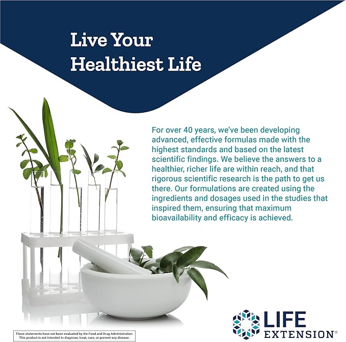 Life Extension Pyridoxal 5'-Phosphate Caps—Vitamin B6, 100 mg, Bioactive B6 for cardiovascular, kidney & nerve health—Gluten-Free, Non-GMO, Vegetarian—60 Vegetarian Capsules