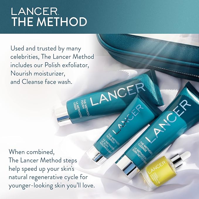 Lancer Skincare Omega Hydrating Oil with Ferment Complex, Daily Facial-Oil Moisturizer Serum with Turmeric, 1 Fluid Ounce