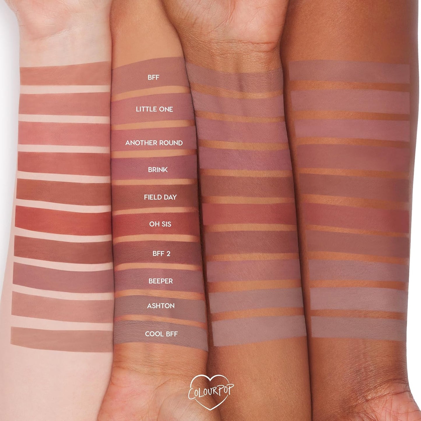ColourPop Lippie Lip Pencil - High-Pigment, Long-Lasting & Sharpenable Lip Liner with High-Impact Color - Vegan, Cream Formula with Precise Application - Ashton (0.35 oz)