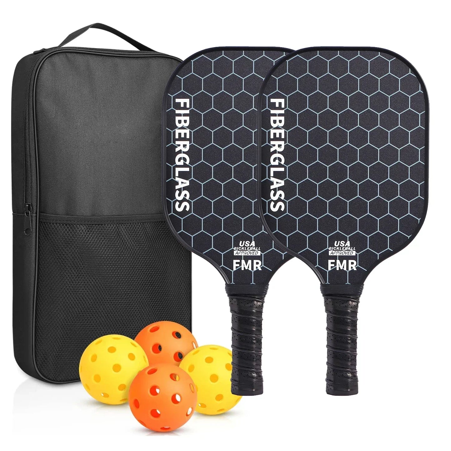 USAPA Approved Fiberglass Paddle Set