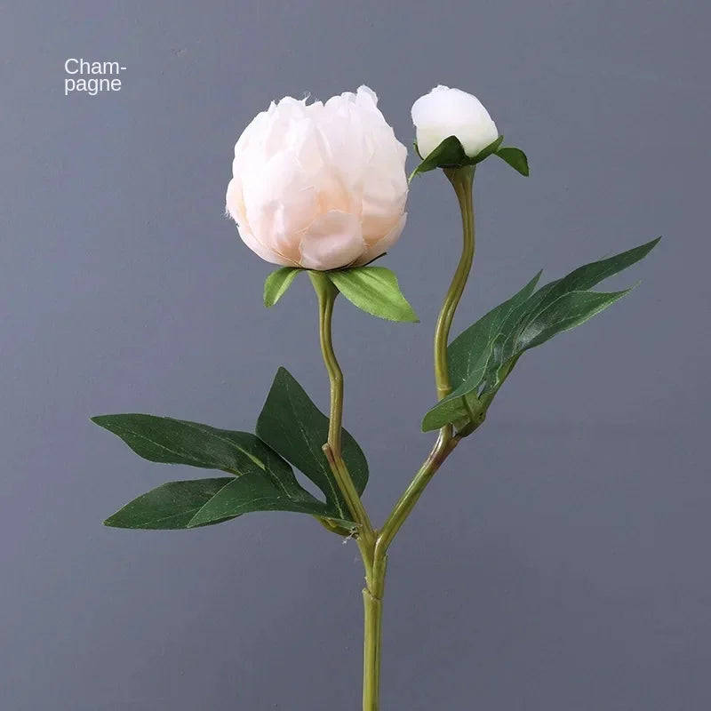 1PC Silk Peony Artificial Flower Bouquet