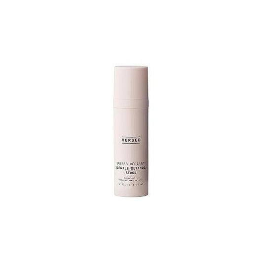 Versed Press Restart Gentle Retinol Serum - Bakuchiol Alternative Anti-Aging for Even Skin Tone, Fine Lines and Wrinkles Sensitive Vegan (1 fl oz)