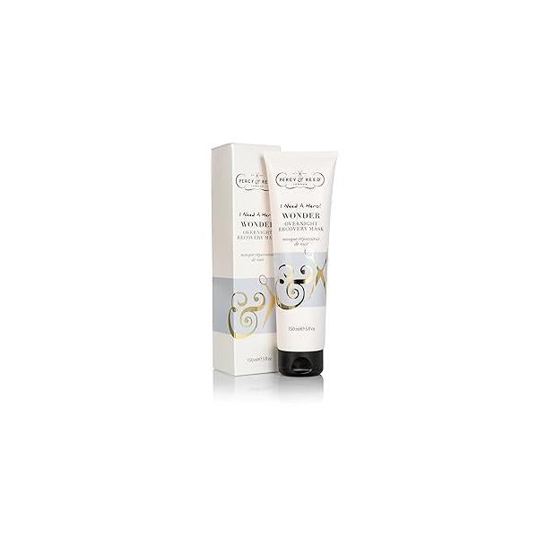 Percy & Reed Hair Mask, I Need A Hero Wonder Overnight Recovery Transforms Dull Tired with Deep Moisturize, Repairs Damaged and Dry Instantly - 5 fl oz, 150 ml